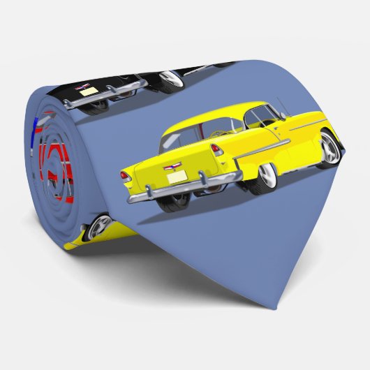 Solide 1955 de cravate de Shoebox (Roulé)