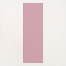 Solide, effen kwartsblush yogamat