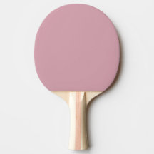 Solide, effen roze kwarts Blush Ping Pong Paddle