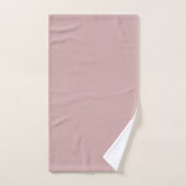 solide rose muet (Serviette à main)