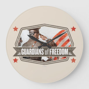 Solider-Guardian of Freedom Grote Klok