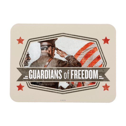 Solider-Guardian of Freedom Magneet (Horizontaal)