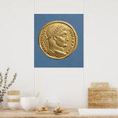 Solidus of Constantine I Poster (Keuken)