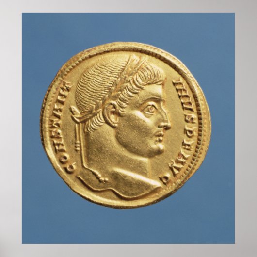 Solidus of Constantine I Poster (Voorkant)