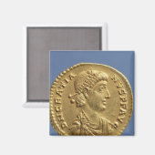 Solidus van Gratian gedraaid Magneet (Voorkant / Achterkant)