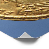 Solidus van Julian de Apostaat draped Poster (Hoek)