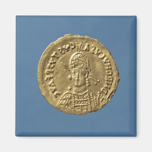Solidus van Romulus Augustulus Magneet