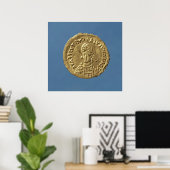 Solidus van Romulus Augustulus Poster (Thuiskantoor)