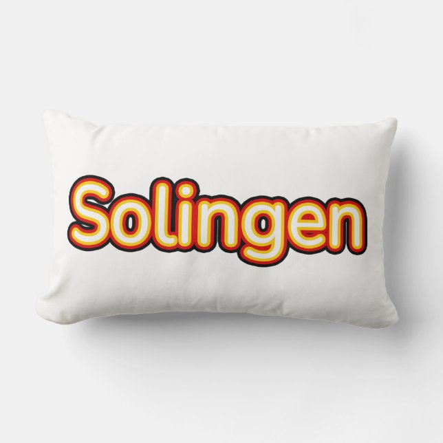 Solingen Duitsland Kussen (Voorkant)