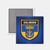 Solingen Flag Magneet (Voorkant / Achterkant)