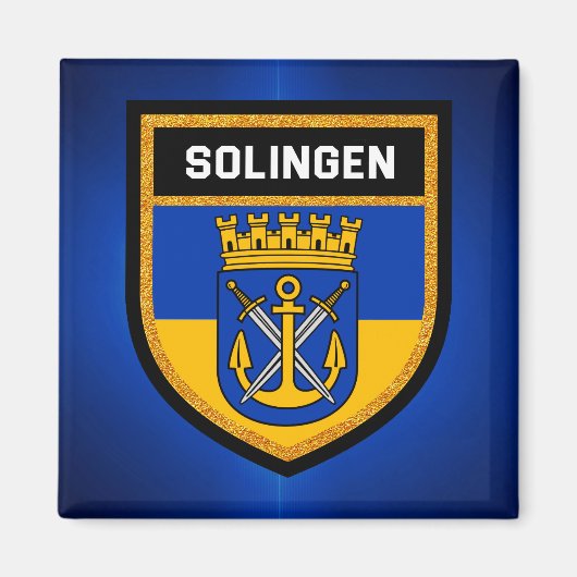 Solingen Flag Magneet (Voorkant)