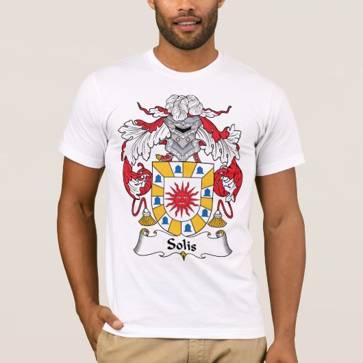 Solis Family Crest T-shirt (Voorkant)
