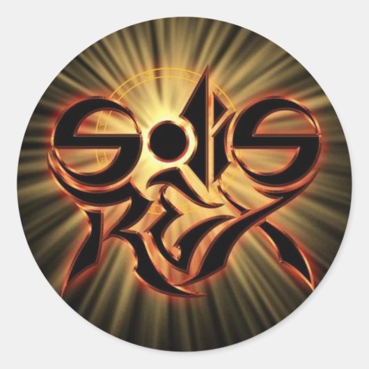 Solis Rex Stickers (Voorkant)