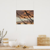 Solitair silhouet poster (Keuken)