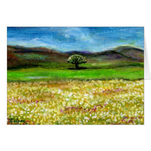 SOLITAIRE BOOM IN HET VELD, TOSCANE