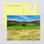 SOLITAIRE BOOM OP HET GEBIED VAN DE GEEL-STROOM,TU BRIEFKAART (Voorkant / Achterkant)