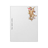 Solitaire Game Kaarten Cat Notitieblok (Gedraaid)