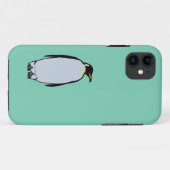 Solitaire Penguin iPhone 5 Hoesje (Achterkant (horizontaal))