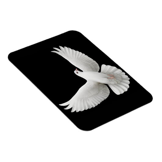 Solitaire White Dove Magnet Premium (Côté Droit)