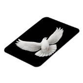 Solitaire White Dove Magnet Premium (Côté Gauche)