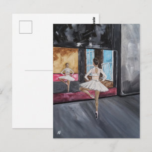 Solitary Grace Schilderij van Alfred Fox Briefkaart
