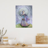 Solitude Fairy Poster Print by Molly Harrison (Cuisine)