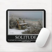 SOLITUDE Mousepad - Motivatie Muismat (Met muis)