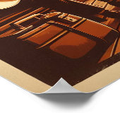 Solitude rustique dans une affiche sauvage de mont (Coin)