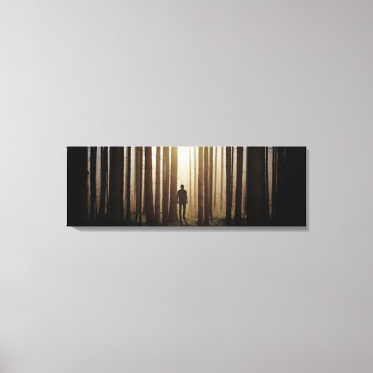 SOLITUDE Toile Accueil Bureau Mur Art Options de t (Recto)