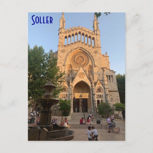 Soller - Mallorca Briefkaart (Voorkant)