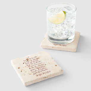 Solo Dios basta (Laat niets je storen) Stenen Onderzetter