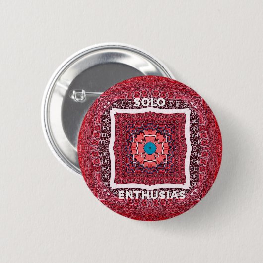 Solo Enenthoum Ronde Button 5,7 Cm (Voorkant /achterkant)