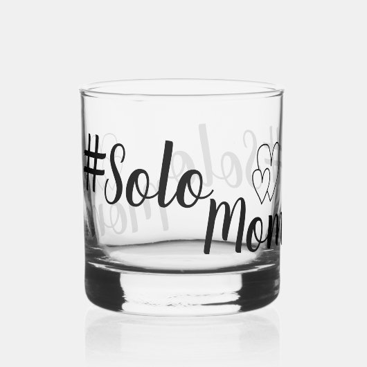 # Solo Moeder Single Ouder Drinkware Set Whisky Glas (Achterkant)