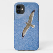 Solo Seagull in de lucht Case-Mate iPhone Case (Achterkant)