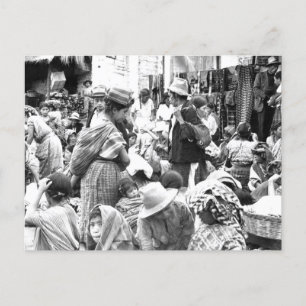 Sololá markt Guatemala foto Briefkaart