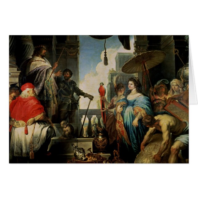 Solomon en de koningin van Sheba (Voorkant Horizontaal)