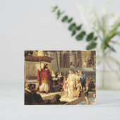 Solomon en de koningin van Sheba - Giovanni De Min Briefkaart (Staand voorkant)