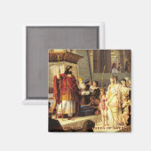 Solomon en de koningin van Sheba - Giovanni De Min Magneet (Voorkant / Achterkant)