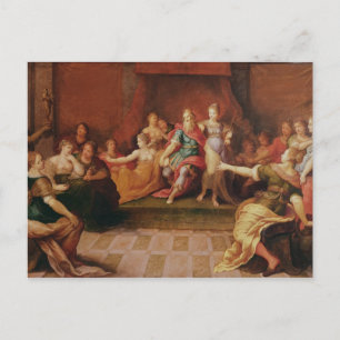 Solomon en zijn vrouwen briefkaart