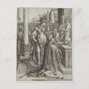 Solomon Prays voor een Afbeelding van Graven, c.15 Briefkaart