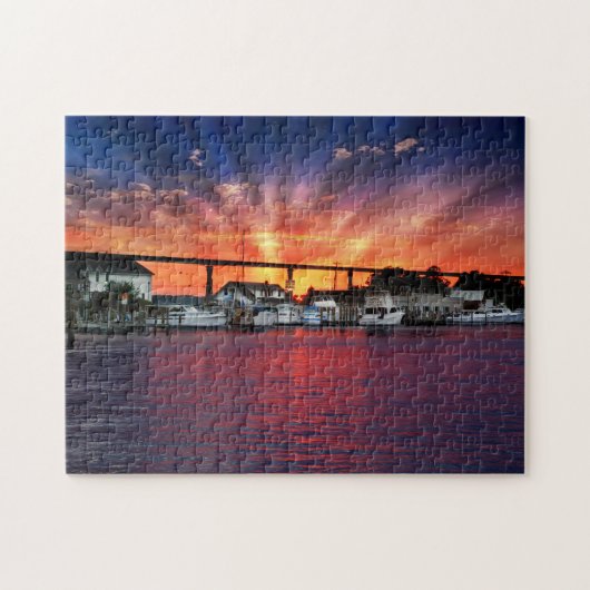 Solomons Island Sunset Legpuzzel (Horizontaal)
