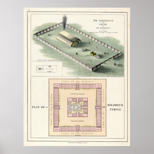 Solomon's tempel poster (Voorkant)