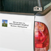 Solomon's Temple Bumpersticker (Op Truck)