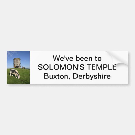 Solomon's Temple Bumpersticker (Voorkant)