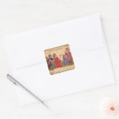 Solon Teaching Vierkante Sticker (Envelop)