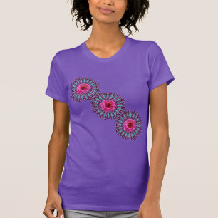 Sols roses en T-shirt cristal léger