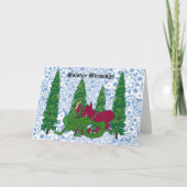 Solstice Blessings Dragon Card Kaart (Voorkant)