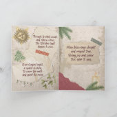 Solstice Blessures Carte de vacances (Intérieur)