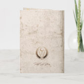 Solstice Blessures Carte de vacances (Dos)