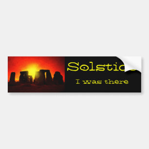 Solstice Bumpersticker
